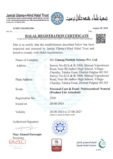 Halal Certificate